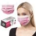HARD 50 pieces Disposable Face Masks | Made in Germany | Type IIR & CE certified | Breathable Triple Layer - Filtration 99 78% | Elastic Earloops | Mouth Cover - Adults - Raspberry Pink 50 Piece standard size (17 5 cm x 9 5 cm) Raspberry Pink