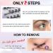 Reusable Self-Adhesive Mixed D Curl Cluster Eyelashes - 9-14mm D13 - No Glue Needed - Natural Extensions - Portable - 1 Count - Buy Online on SooperMarket.com
