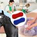 2 Pcs Silicone Horse Cleaning Grooming Brush Horse Grooming Brush Equestrian Massage Tool for Horse Grooming Care - Buy Online on SooperMarket.com