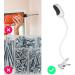 Flexible Clip Mount for Owlet, Motorola Baby Monitors - No Tools Needed - White - Buy Online on SooperMarket.com