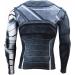 Superhero Compression Sports Shirt Men's Long/Short Sleeve Fitness Tee - Medium - Buy Online on SooperMarket.com