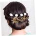 ABOOFAN Hair Barrettes Hair Clips Bun Cuff High Bun Clip Cage Clips Bun Hair Clip Bun Clips Hair Bun Accessories Hair Bun Clip Hair Barrette with Stick Hair Accessories Headgear Metal - Buy Online on SooperMarket.com