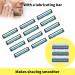 Mens Refills Professional Barber Beard Manual Razor - 12PC Fixed Head Clean & Comfortable Shaving - Buy Online on SooperMarket.com
