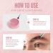 PERMANIA Lash Lift Balm Glue - 0.35oz/10g Strong Viscosity Adhesive for Lash Perm Kit (Rose) - Buy Online on SooperMarket.com