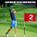 Tobwolf 4PCS Portable 15x22cm Golf Flags for Putting Green - 420D Nylon Practice Targets with Numbered Pins - Indoor/Outdoor Use - Buy Online on SooperMarket.com