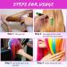 6 Colors Hair Chalk for Girls Kids - Non-Toxic Temporary Hair Dye Pens for Party Cosplay - Washable Hair Color Kit - AOOWU - Buy Online on SooperMarket.com