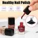Green Nail Polish Varnish - Milk Green Nail Varnish 12ml Healthy Nontoxic Water-based Nail Polish Air Breathable Long Lasting Chip Resistant Quick Dry Gel Nail Polish Non-baking - Buy Online on SooperMarket.com
