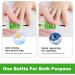 Anti Nail Biting Polish - Nail Biting Prevention for Adults - Stop Nail Biting - Clear Stop Biting Nails Nail Care Bitter Taste Safe Natural Plant Extract - Buy Online on SooperMarket.com
