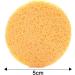 bephible Brightening Face Pads Turmeric Cleanser 30pcs Kojic Acid Sponge Kit for Gentle Pore Cleansing Exfoliation Makeup Removal Reusable Round Absorbent 30PCS - Buy Online on SooperMarket.com
