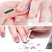 Nail Cleaner Tools Convenience Cuticle Pusher for Professional Salon Home Use for Dead Skin Remover Fork Cuticle Pusher - Buy Online on SooperMarket.com
