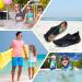 Kids Water Shoes | Lightweight Comfort Sole | Slip-on Aqua Shoes | 5 Toe Socks | Black - Buy Online on SooperMarket.com