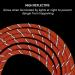 LOQATIDIS 3M Dog Tie - Heavy Duty Reflective Nylon Training Leash with Soft Grip for Dogs Perfect for Large Medium Small & Puppies - Orange Color - Buy Online on SooperMarket.com