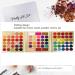 86 Colors Eyeshadow Portable Mild Eye Makeup Palette Cosmetics for Makeup Artist for Home - Buy Online on SooperMarket.com