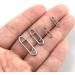 Dr.Fish Stainless Steel Fishing Power Clips - 25LB Micro Quick Snap Connectors 20 Pack - Buy Online on SooperMarket.com