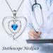 Stethoscope Necklace in Sterling Silver | Perfect Nurse & Doctor Gifts | Medical Jewelry for Women - Buy Online on SooperMarket.com