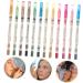 WOFASHPURET 12 Pcs Eyeliner Pencil Eye Shadow Pencil Crayon Brown Eye Shadow Eyeshadow Pencil Glue Pen Highlight - Buy Online on SooperMarket.com