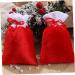 OFFSCH 8pcs Christmas Plush Bag Decor Xmas Present Bags Candy Storage Pouch Christmas Tree Pendant - Buy Online on SooperMarket.com