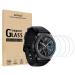 (4-Pack) Gear S3 Tempered Glass Screen Protector, Akwox 0.3mm 2.5D High Definition 9H Premium Clear Screen Protective Film for Samsung Gear S3 Frontier / Classic Smart Watch 1.3 Inch
