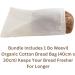 Active Dried Yeast and Linen Bread Bag Bundle Containing Organic Bioreal 5x9g Active Dried Yeast and A Bo Weevil 30 x 40cm Organic Linen Bread Bag - Buy Online on SooperMarket.com