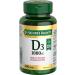 Nature's Bounty Vegetarian Non-GMO Vitamin D3 Vitamin D 1000 IU Supplement Helps to Maintain Immune Function 400 Tablets