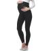 Be Mammy Women's Maternity Long Leggings 02 XL Black
