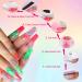 Saviland Glitter & Neon Dip Powder Set - 12 Spring Summer Colors for Fast & Easy Nail Art at Home - Buy Online on SooperMarket.com