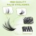 DIY Lash Cluster Kit - 400 Pcs D Curl 3D Eyelashes Lightweight Reusable Wispy Extensions Easy Home Application (30D & 40D) - International Shipping Available - Buy Online on SooperMarket.com