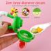HAOBAOBEI Baby Fresh Fruit/Food Feeder Pacifier (2 Pcs) - Silicone Teething Toys with 2 Sized Pouches, Spoon, Bottle Brush - Blue&Green Set - Buy Online on SooperMarket.com