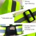 Adjustable High Visibility Reflector Vest for Biking & Jogging | Safety Vest with Strap Bracelet for Men & Women - Buy Online on SooperMarket.com