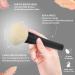 HEYMKGO Powder Makeup Brush - Full Face Powder Brush for Setting Powder Bronzer Blush Blending Buffing Sculpting - Large Fluffy Kabuki Brush with Synthetic Bristles for Even Application - Buy Online on SooperMarket.com