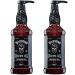 Bandido Shaving Gel Men Red 2 Set (2 x 1000ml) Shaping gel blue transparent men shave men Non-foaming precise shave of the beard contours with every razor blade men usable (red 2 x 1000ml) 1 l (2 Pack) red