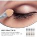 Baluue 48 Pcs Latex Eye Shadow Stick Girl Makeup Brush Halloween Makeup Eyelid Applicator Eyeshadow Plastic - Buy Online on SooperMarket.com