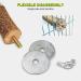 4 Pack Natural Wood Bird Perch for Bird Cages - Parrot Stand Platform Exercise Toys - Cage Accessories for Budgies, Cockatiel, Conure, Parakeet - Paw Grinding Stick Perch Stand - Buy Online on SooperMarket.com