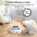 GoldenSun 3-In-1 Interactive Cat Toys for Indoor Cats - Rechargeable Smart Feather Toy with Balls, Butterfly Teaser, and 6 Attachments - Buy Online on SooperMarket.com