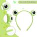 Cute Frog Headband Spa Headband for Girls and Women - Green Frog Eye Makeup Headband - Buy Online on SooperMarket.com