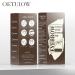 Eyebrow Stamp Stencil Kit - 24 Reusable Stencils | Waterproof Trio Brow Makeup Kit (Dark Brown) - Buy Online on SooperMarket.com