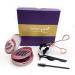 Magnetic Eyelashes Set - Reusable, Natural Look, Waterproof - 3 Pairs False Lashes with Applicator - Rose - 3D Effect - Buy Online on SooperMarket.com
