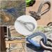 4Pcs 1/2 Wire Rope Chain Thimble Set - Boat Rigging Anchor Splicing | 316 Stainless Steel - Buy Online on SooperMarket.com
