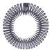 90s Zig Zag Circle Headbands for Women's Hair - 12 Pack (3 Colors) | Shop Now! - Buy Online on SooperMarket.com