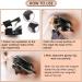 Joyeee Magnetic Eyelashes with Eyeliner 5 Pair Reusable False Lashes 3D Natural Looking Clusters Individual Lashes kit with Applicator Tweezers No Glue Diy Lash Extension Kit - Buy Online on SooperMarket.com