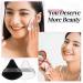 Patelai 2 Pcs Triangle Powder Puff Set - Soft & Reusable Makeup Sponges for Loose Powder & Foundation - Black & White - Buy Online on SooperMarket.com
