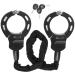 E Scooter Castle Taikoul bicycle lock handcup lock with key 95cm chain lock lock for e scooters for bicycle scooter Segway Ninebot Xiaomi Niu and Rollerschloss V14