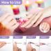 Buy 300 Pcs Nail Drill Sanding Bands - 5 Color Coarse to Fine Grits for Acrylic Nails Includes 2 Drill Bits | Professional Manicure & Pedicure Supplies - Buy Online on SooperMarket.com