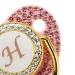 Gold Rhinestone Baby Pacifier Set | Lightweight Pacifier for 6-18 Months | Stylish Baby Home Use (Letter H) - Buy Online on SooperMarket.com