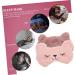 Buy 2pcs Panda Sleep Mask Set - Faux Fur Eye Masks for Men & Kids | Night Blindfolds & Plush Child Face Masks - Assorted Colors - Perfect for Sleep & Relaxation - Buy Online on SooperMarket.com