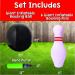 Island Genius Giant Inflatable Bowling Game Set for Kids - Indoor/Outdoor Jumbo Ball and Pins, Perfect for Birthday Parties and Lawn Games - Buy Online on SooperMarket.com