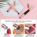 2Pcs Double Head Silicone Lip Brush Kit - Reusable Lip Applicator for Lipstick Gloss & Masks | Elastic Design & Cap Included | International Shipping - Buy Online on SooperMarket.com
