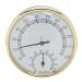 Sauna thermometer stainless steel hygrometer wall-mounted sauna oven physical induction sauna accessories with a clear scale for the sauna room