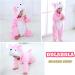 Doladola Unisex Baby Hooded Pink Husky Romper | Infant/Toddler's Cartoon Animal Jumpsuit & Pajama Set (6-12 Months) - Buy Online on SooperMarket.com