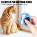2024 PET Knotting Comb - 3-in-1 Multifunctional Hair Removal Tool for Cats & Dogs | Steel Blade De-Filter Knife | Black - Buy Online on SooperMarket.com